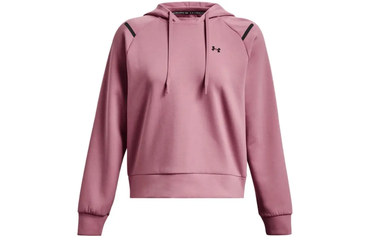 Under Armour Sweatshirts Women's Pink Hooded Moderate Other