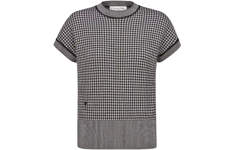 DIOR FW22 Slim Fit Sweater Women's Gray
