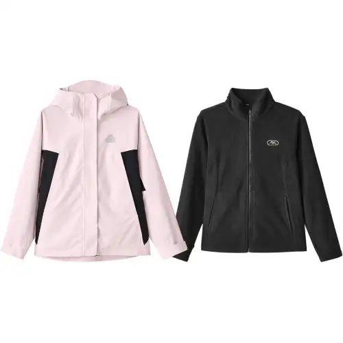 Skechers Jackets & Coats Women's Gray Pink