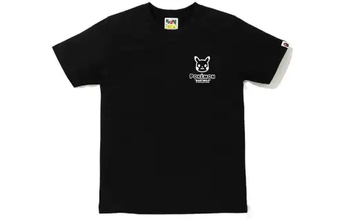 Bape X Pokemon Ladies Pikachu Ape Head Tee #3 White