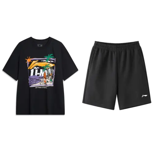 Li Ning Casual Sportswear Men's Black
