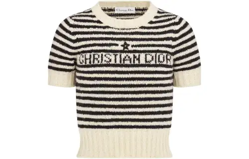 DIOR Knitwear Women's Black Crew Neck Moderate Other