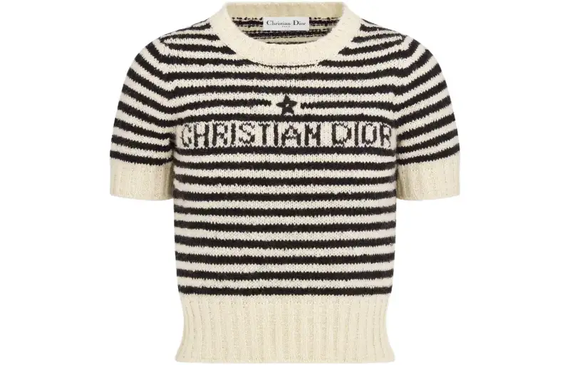 DIOR Knitwear Women's Black Crew Neck Moderate Other