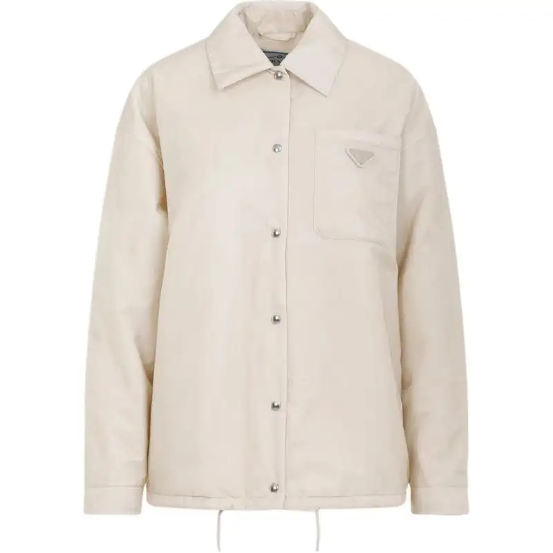 PRADA FW24 Jackets & Coats Women's Ecru