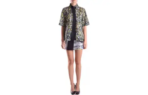 KENZO Shirts Women's Black Lapel Moderate Other