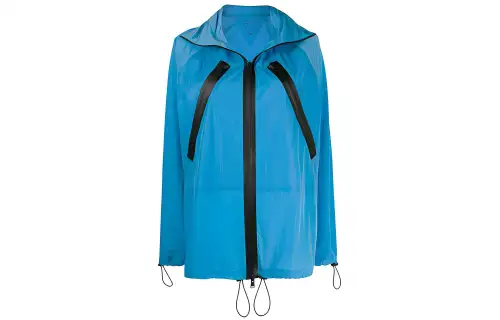 Bottega Veneta Jackets Women's Blue Hooded Moderate Other