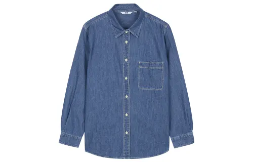 UNIQLO Shirt Women's Royal Blue