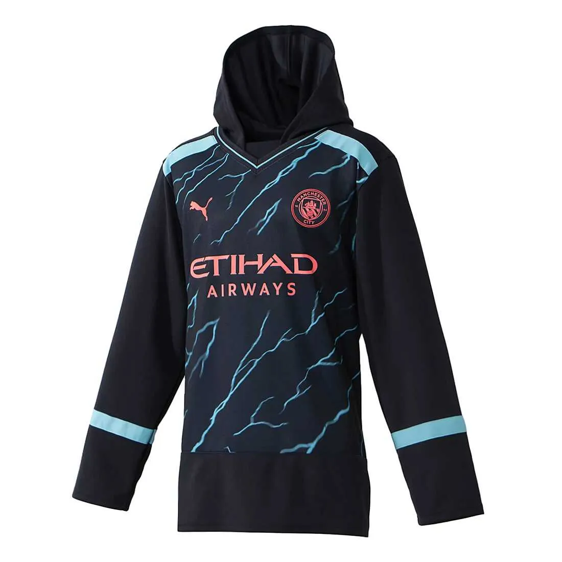 PUMA Manchester City Soccer Jersey Men's Blue