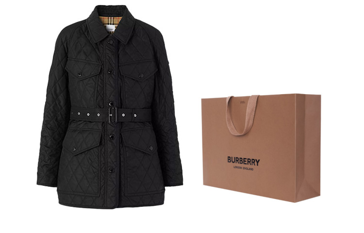 Женская куртка Burberry (черный) — фото 7