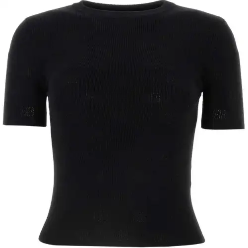 Balenciaga FW24 Knitwear Regular Fit Women's Black