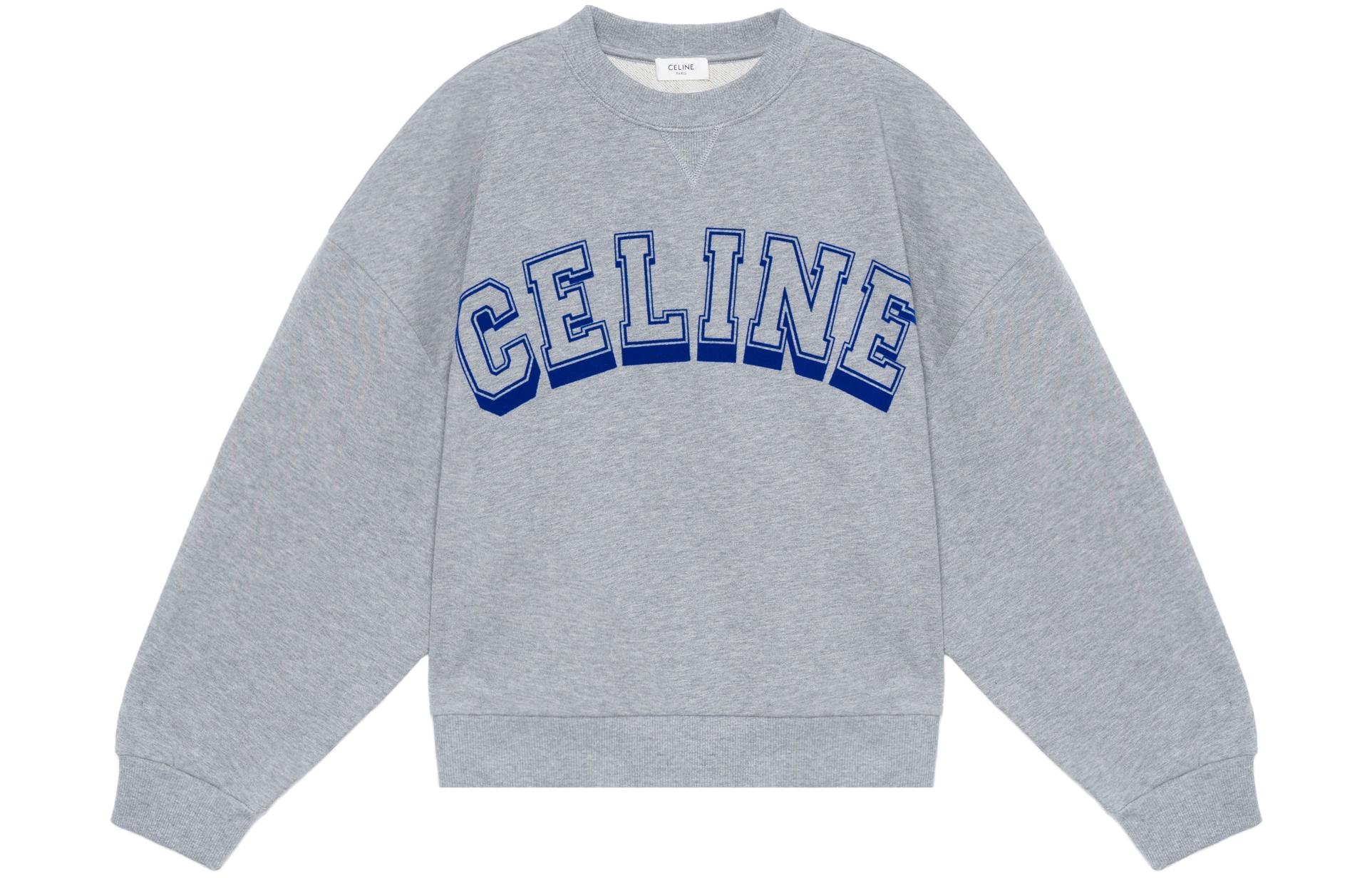 Женская толстовка CELINE FW22 (синяя)