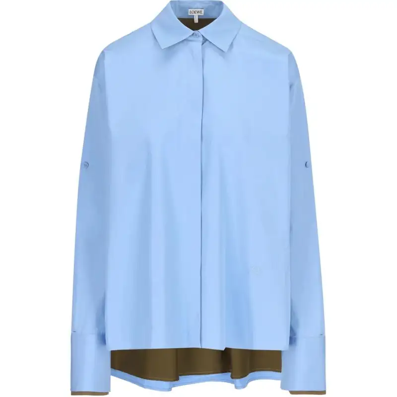 LOEWE Turn-Up Long-Sleeved Shirt