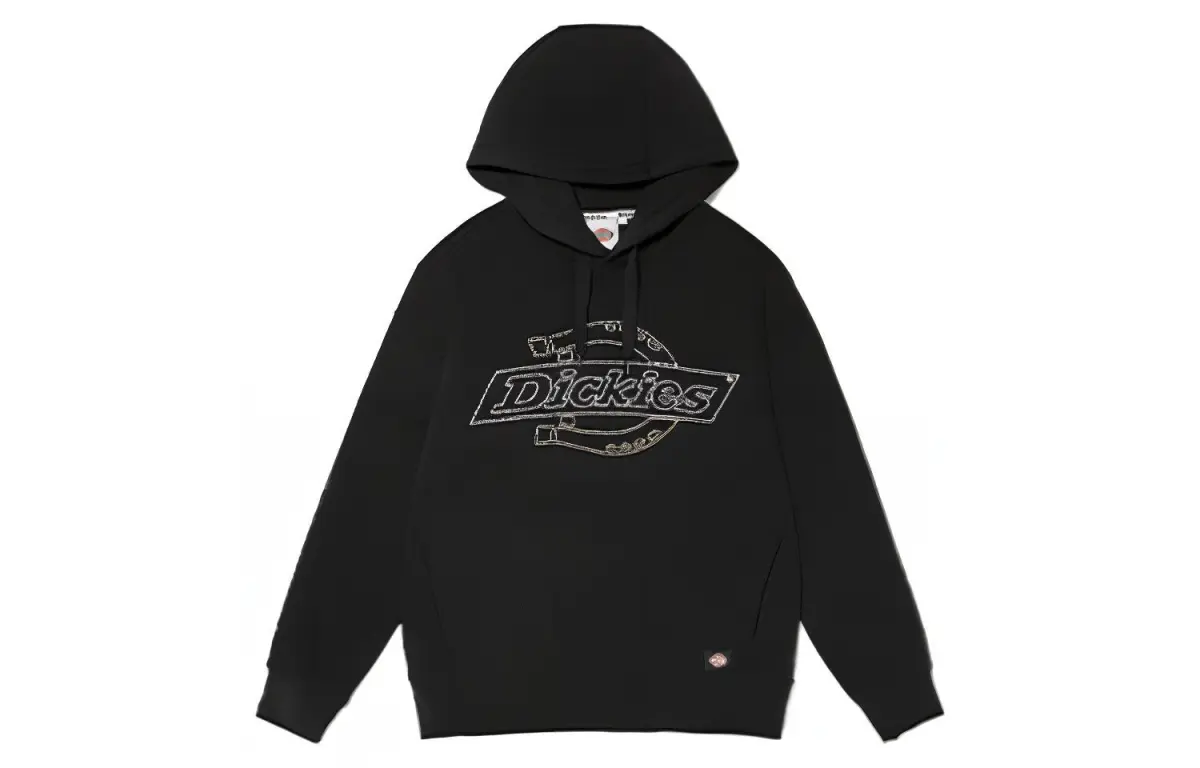 Dickies Sweatshirts Women's Black Hooded Moderate Straight Fit