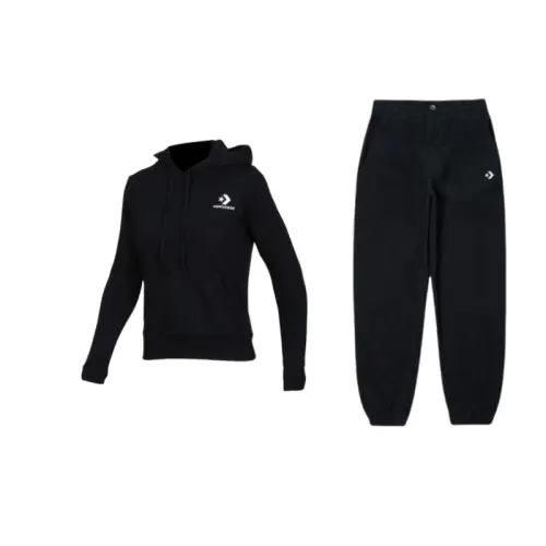Converse Sweatshirt Set Unisex Black