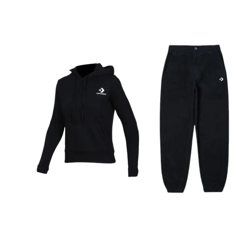 Converse Sweatshirt Set Unisex Black