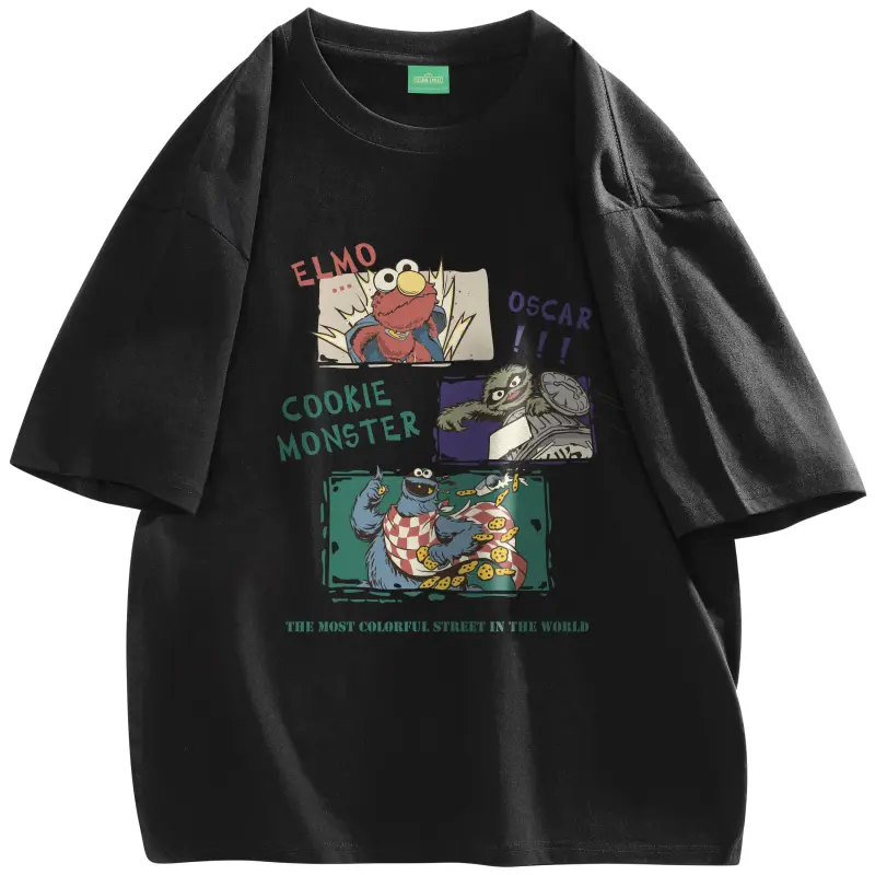 SESAME STREET T Shirt 2 Pack Unisex