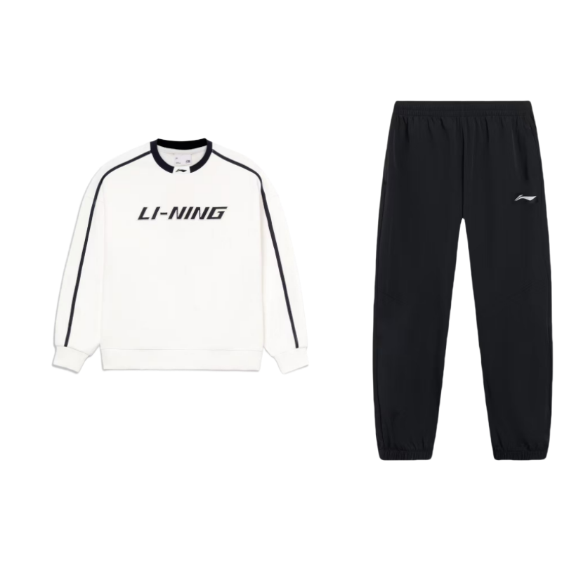 Li Ning Casual Sportswear Men’s Crew Neck Moderate