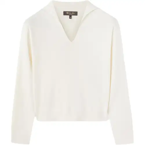 Loro Piana Sorbonne Polo Shirt Polo Shirt Women's Beige