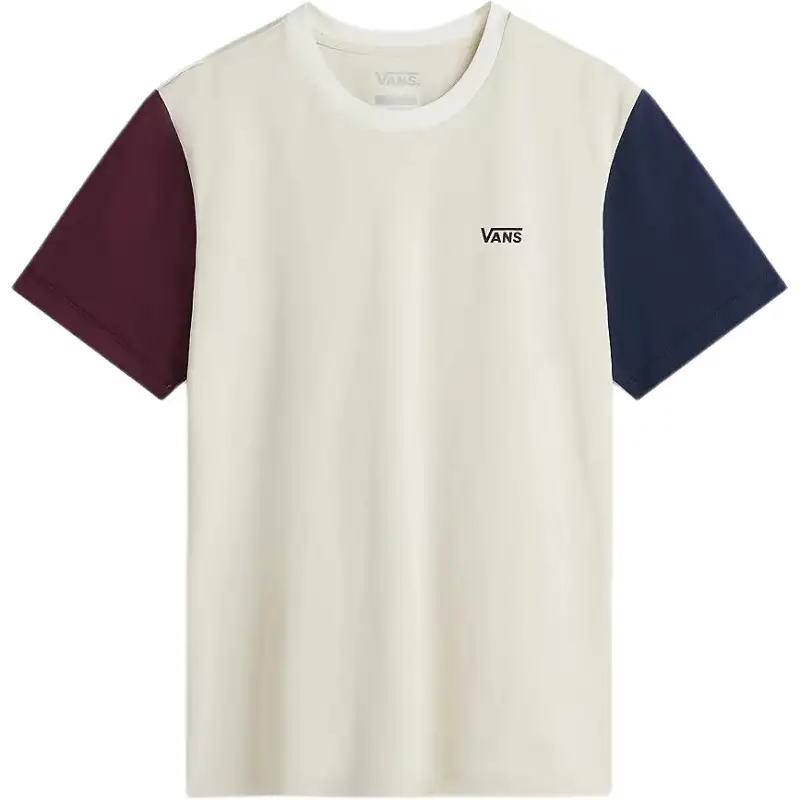 Vans T Shirts Women's White Crew Neck Moderate Straight Fit