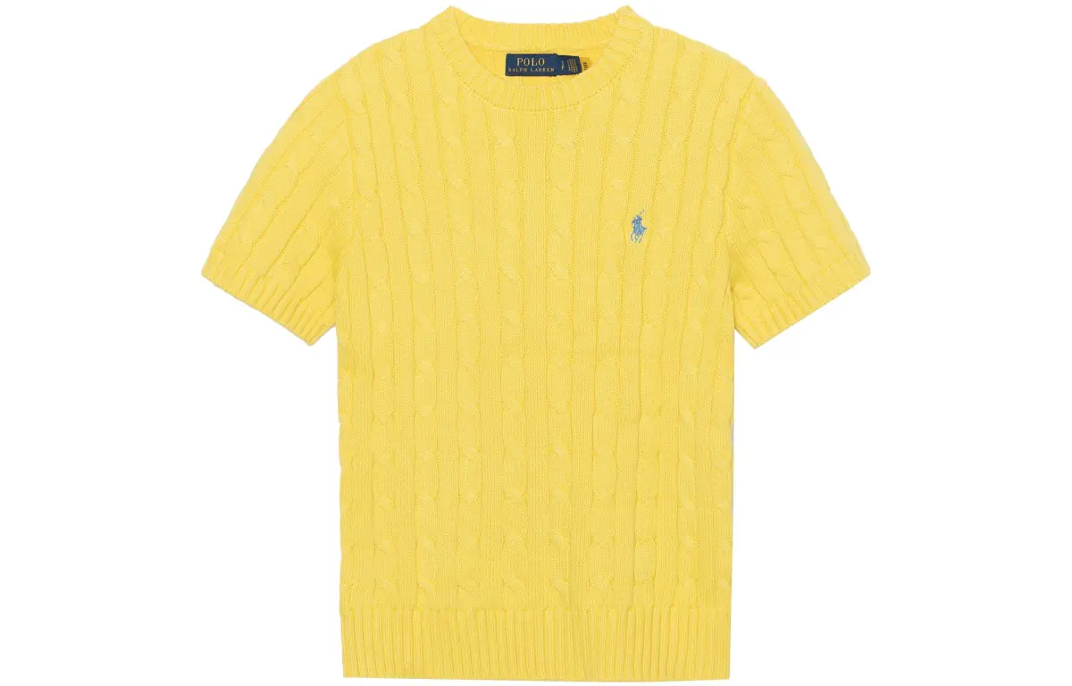 Polo Ralph Lauren SS23 Knitwear Standard Women's Yellow