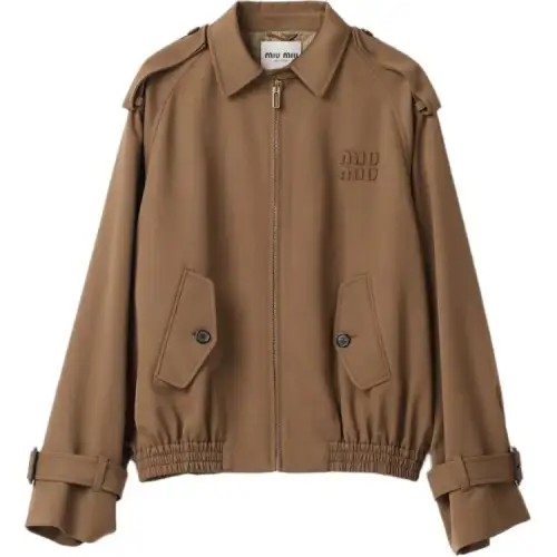 MIU MIU Jackets & Coats Women's Beige