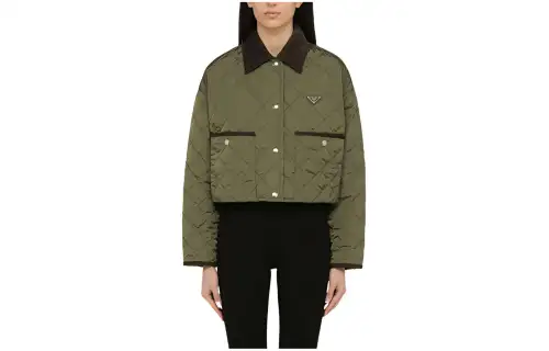PRADA FW23 Jackets & Coats Women's Green