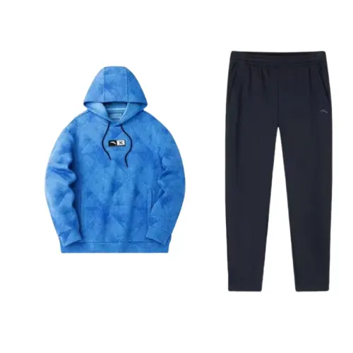 ANTA Sweatshirt Sets Men's Hooded Moderate