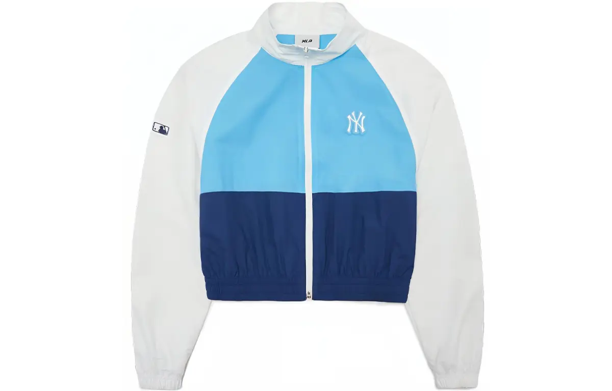 MLB Jackets Women's Blue Stand Collar Moderate