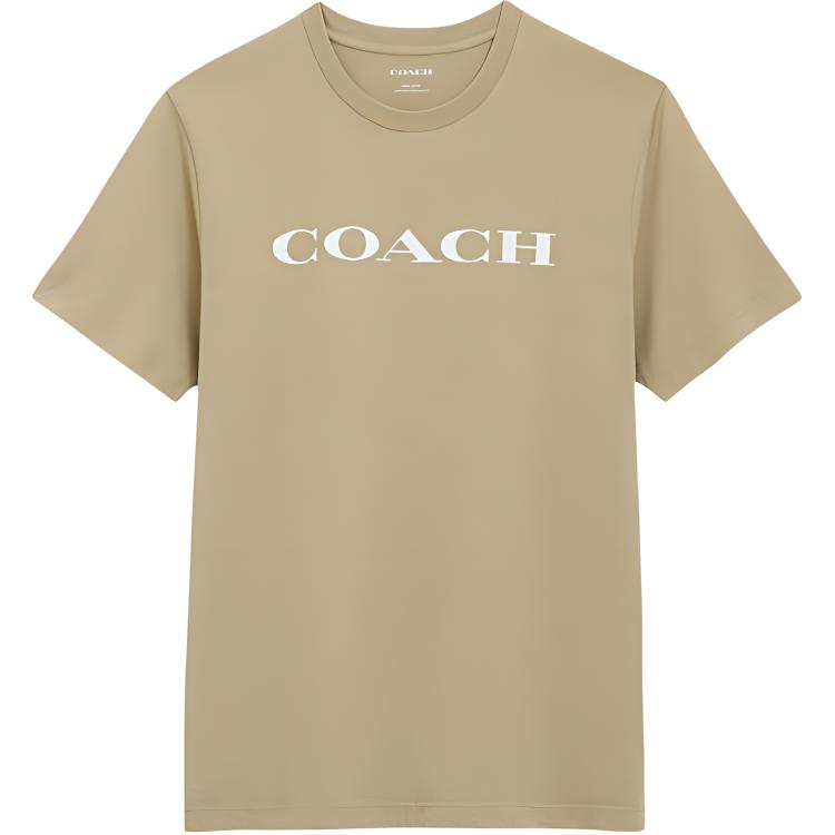 Футболка COACH (серо-зеленые)