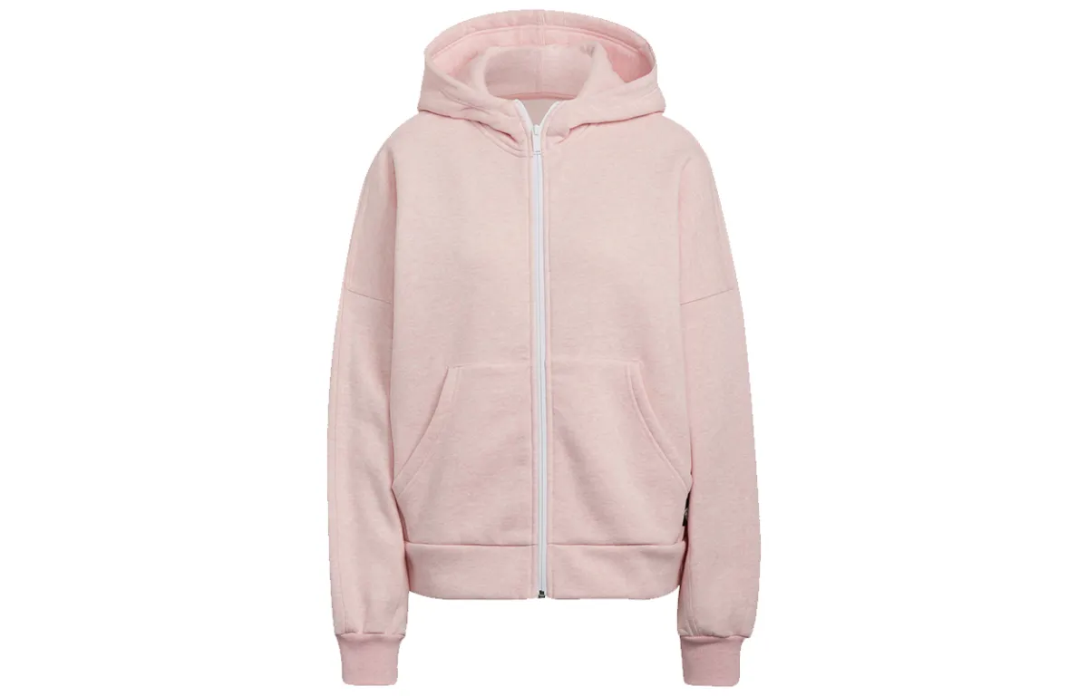 Adidas Jackets Women's Pink Hooded Moderate Other