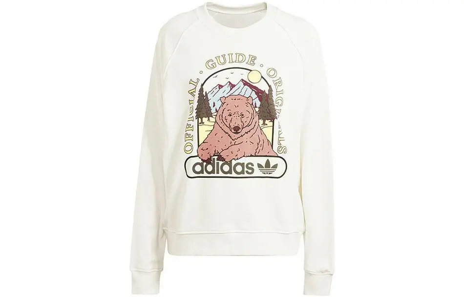 Adidas Originals Trefoil Sweatshirt Women's White