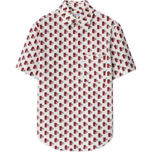 Burberry Postbox-print Shirt