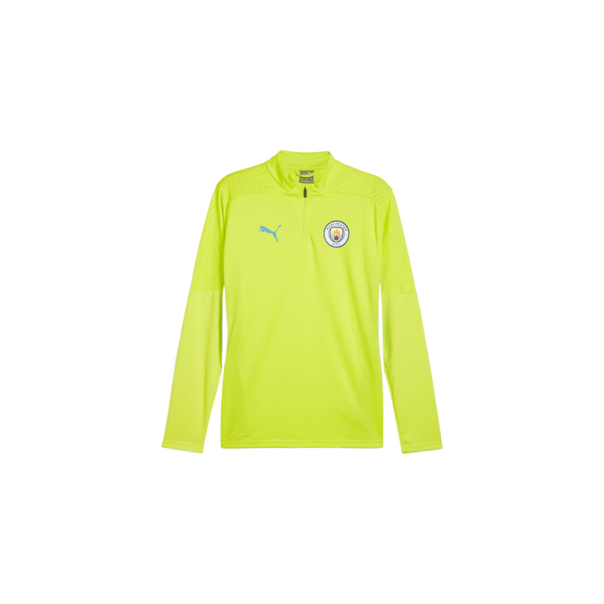 PUMA Quarter Zip Soccer Jersey Men’s Yellow