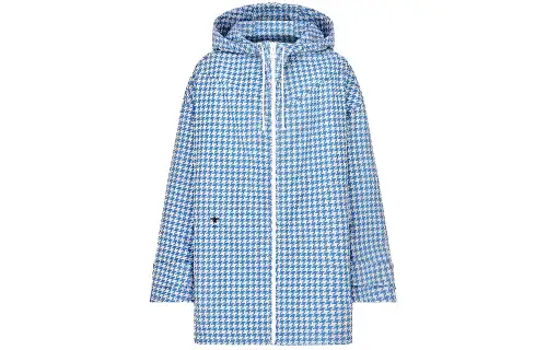 DIOR Quarterly New Products Jackets Women's Sky Blue Hooded Moderate Other