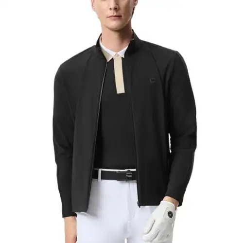 FILA Golf Clothing Men's Pitch Black