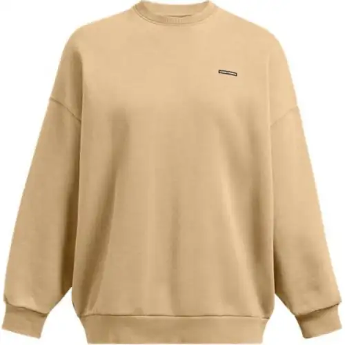 Under Armour Icon FW24 Sweatshirt Women's Camel Brown