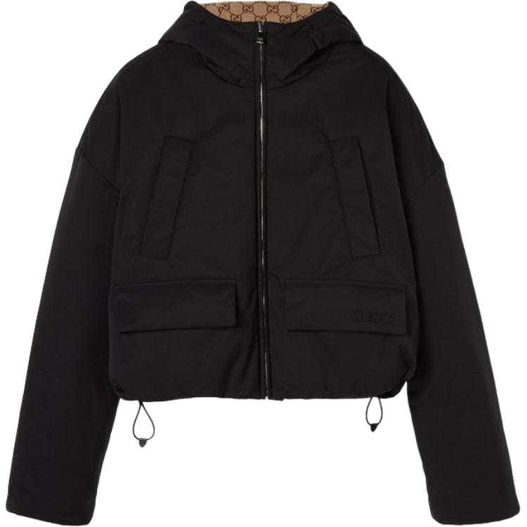GUCCI Reversible Zip-Up Bomber Jacket