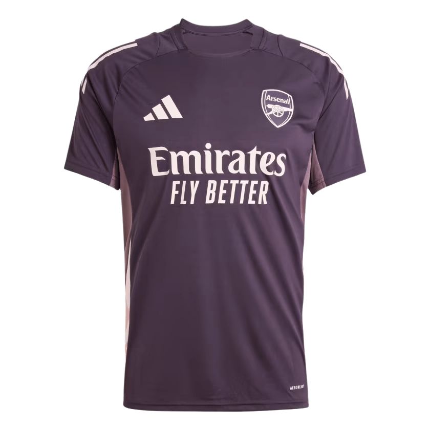 Adidas ArsenalTiro 24 FW24 Soccer Jersey Men’s Aurora Black