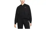 Nike Sweatshirts Women's Black Hooded Moderate Regular