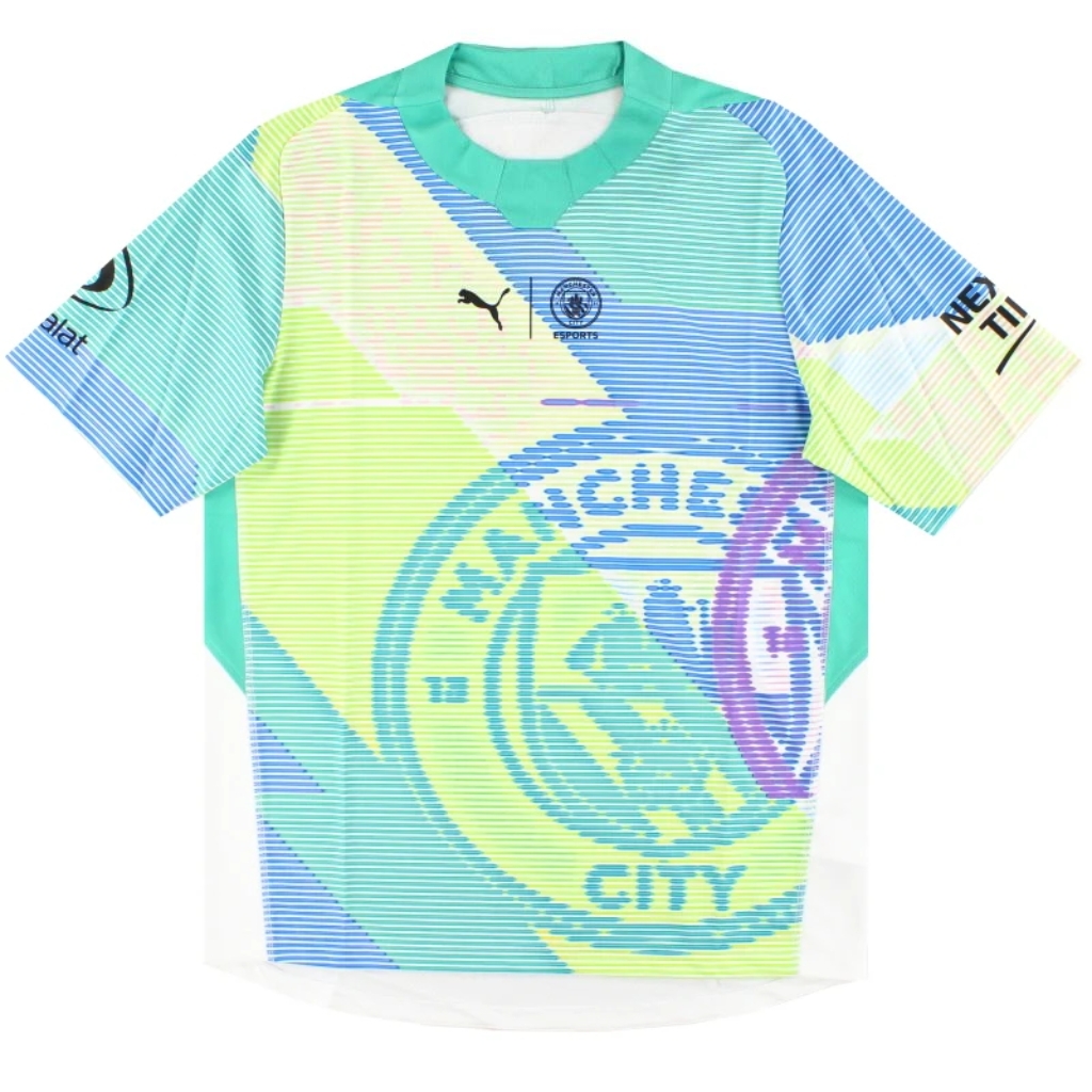 PUMA 2022 23 Manchester City Soccer Jersey Men’s Green