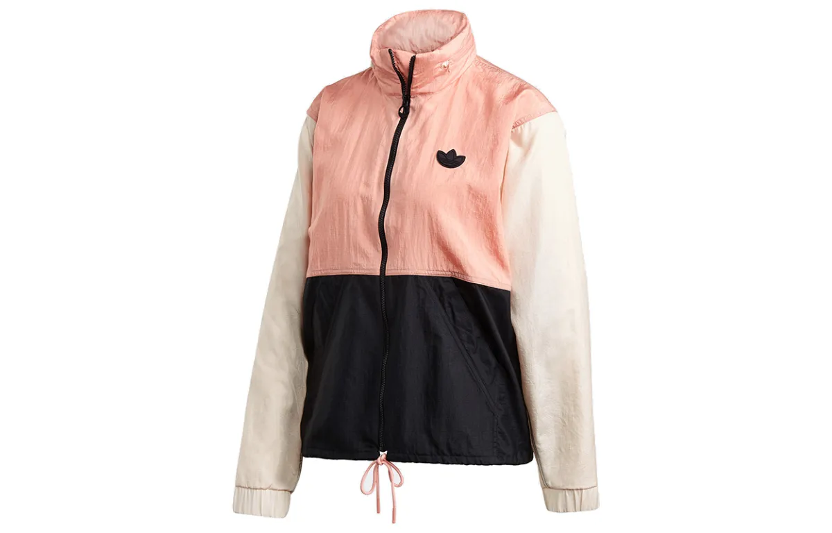 Adidas Originals Jackets Women's Pink Stand Collar Moderate Other