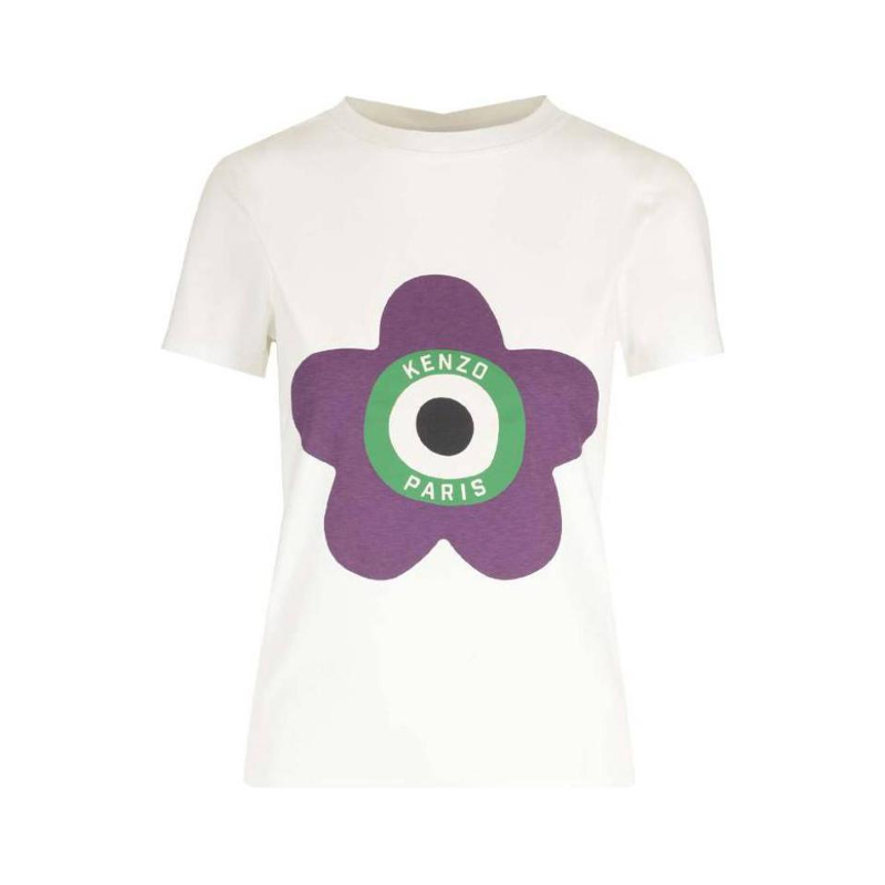 【Previous Season】Boke Flower logo-print T-shirt
