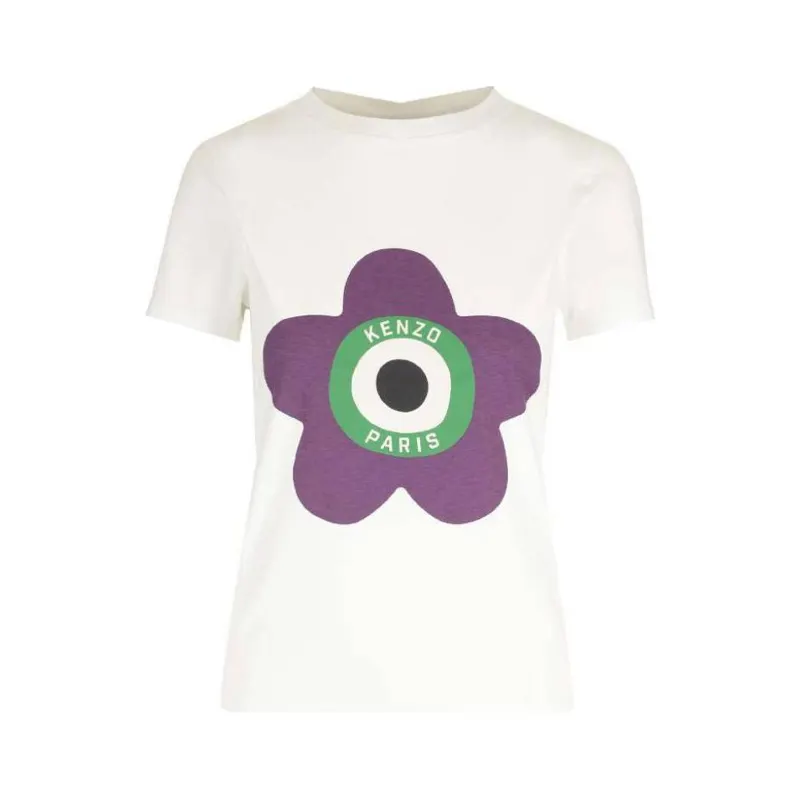 【Previous Season】Boke Flower logo-print T-shirt