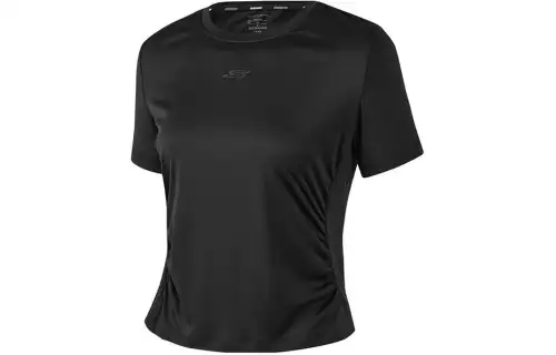 Skechers Regular T Shirt Women's Carbon Black