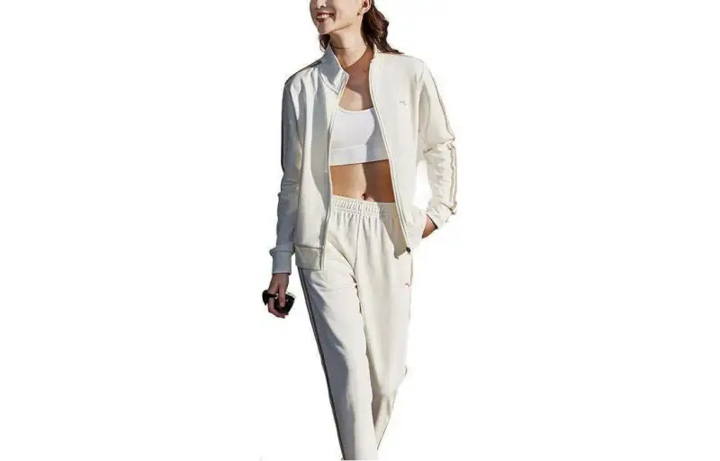 Anta Sweatshirt Women's Ivory White