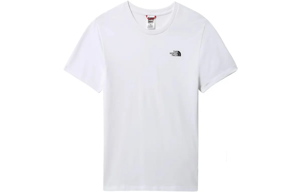 THE NORTH FACE T-Shirts Women's White Crew Neck Moderate Straight Fit