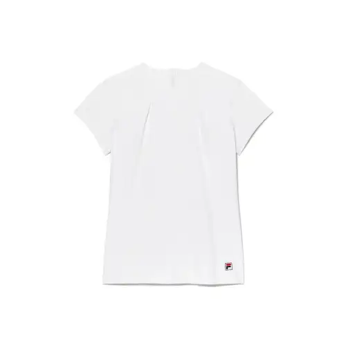 FILA Tennis Tops Unisex White Crew Neck Moderate