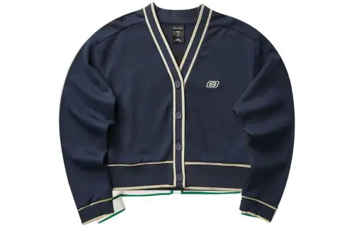 Skechers Knitwear Women's V Neck Moderate Cardigan