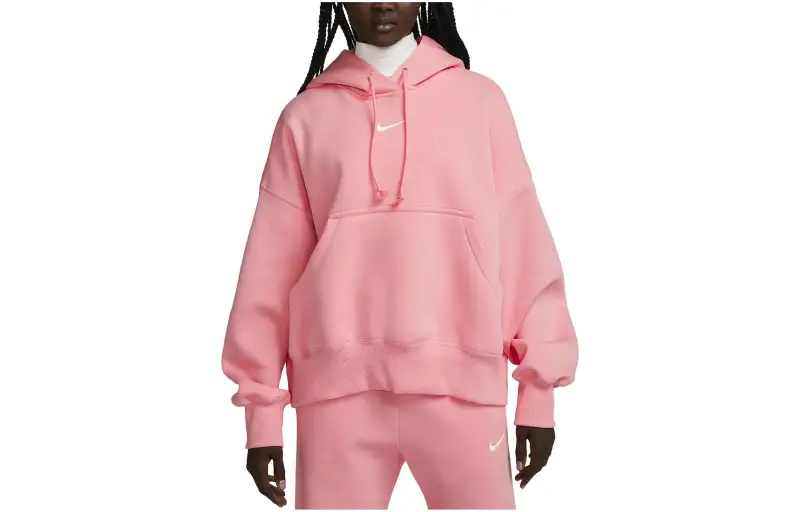 Nike Sweatshirts Women's Pink Hooded Moderate Other