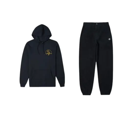 Converse Sweatshirt Set Unisex Black